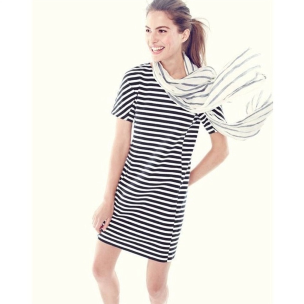 Striped T-shirt Dress - Picture 1 of 5